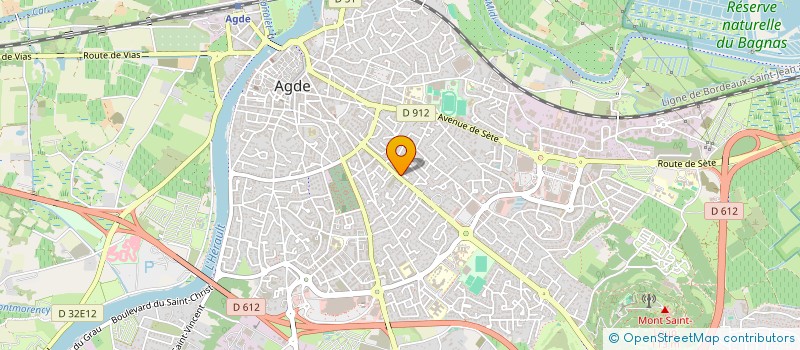 localisation de l'entreprise MONSIEUR LUC PLAUZOLLES à AGDE