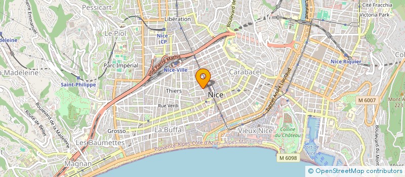 localisation de l'entreprise MONSIEUR LUC PLENOT  NICE