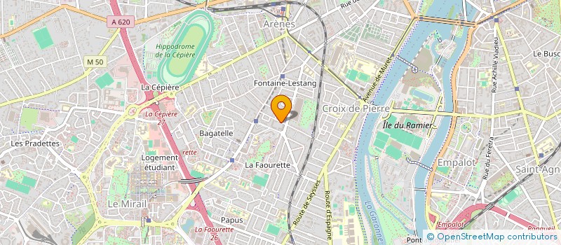 localisation de l'entreprise MONSIEUR LUC POLO  TOULOUSE