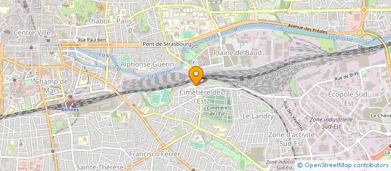 localisation de l'entreprise MONSIEUR LUC POREE à RENNES