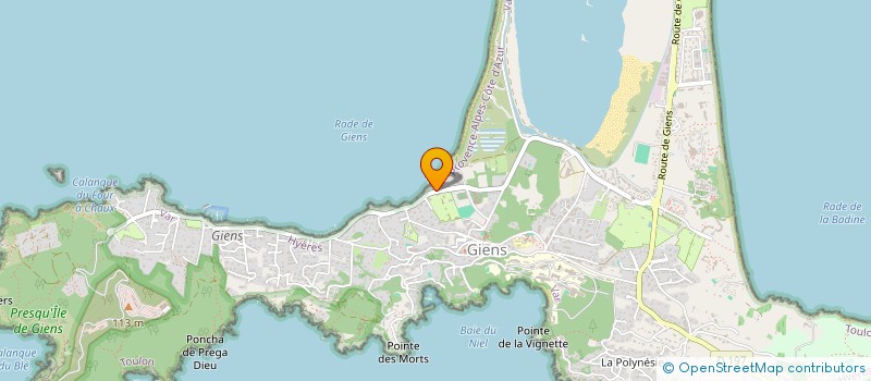 localisation de l'entreprise MONSIEUR LUC PORTEAU  HYERES