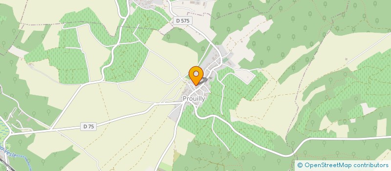 localisation de l'entreprise MONSIEUR LUC POTAUFEUX  PROUILLY