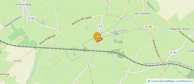 localisation de l'entreprise MONSIEUR LUC POTTERIE  FORGES-LES-EAUX