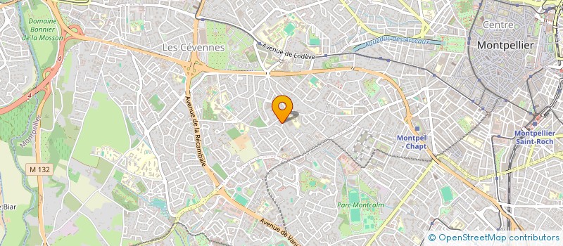 localisation de l'entreprise MONSIEUR LUC POULAIN D'ANDECY à MONTPELLIER