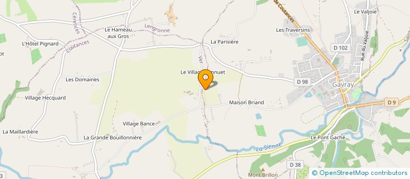 localisation de l'entreprise MONSIEUR LUC PREVEL à GAVRAY-SUR-SIENNE