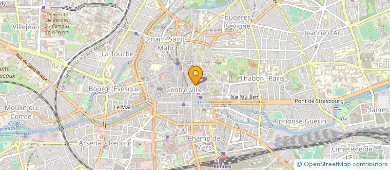 localisation de l'entreprise MONSIEUR LUC RAFI-REY  RENNES