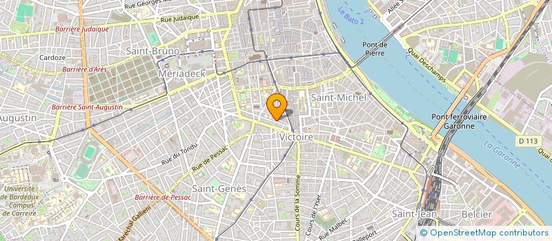 localisation de l'entreprise MONSIEUR LUC RAMBEAU  BORDEAUX