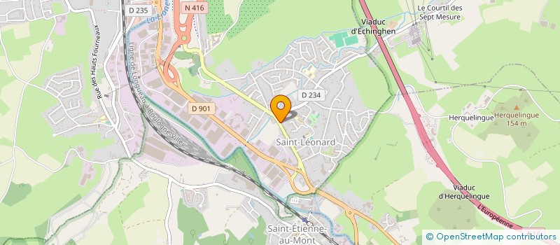 localisation de l'entreprise MONSIEUR LUC RANDOUR  SAINT-LEONARD