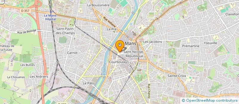 localisation de l'entreprise MONSIEUR LUC RATTANAXAY  LE MANS