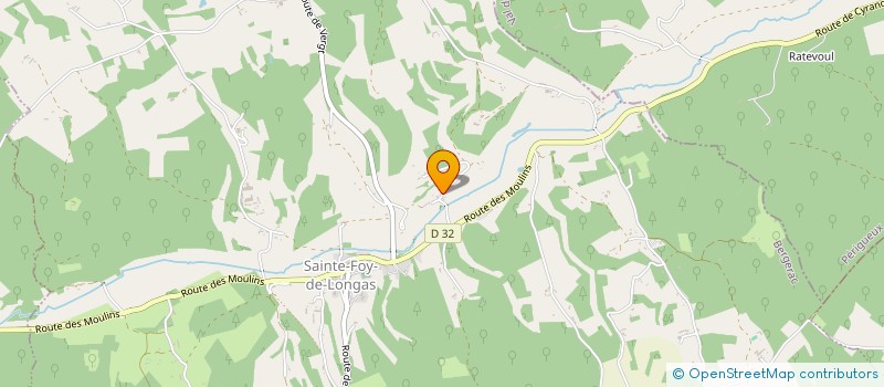 localisation de l'entreprise MONSIEUR LUC REICHERT à SAINTE-FOY-DE-LONGAS