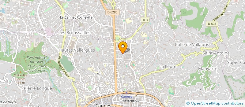 localisation de l'entreprise MONSIEUR LUC REMBADO  CANNES