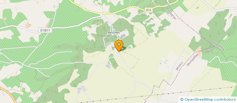 localisation de l'entreprise MONSIEUR LUC RICHARD  MONTAGNAC