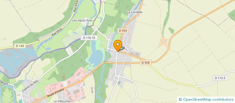 localisation de l'entreprise MONSIEUR LUC RICHARD à OULINS