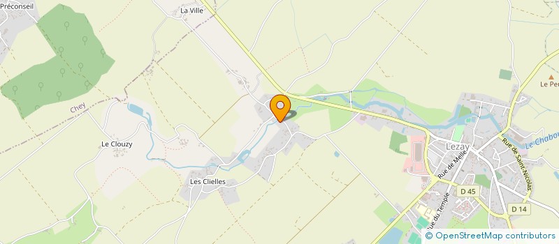 localisation de l'entreprise MONSIEUR LUC RIGUET  LEZAY