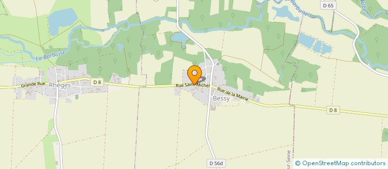 localisation de l'entreprise MONSIEUR LUC RIVOT  BESSY