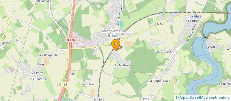 localisation de l'entreprise MONSIEUR LUC ROBIN à SAINT-SAMSON-SUR-RANCE