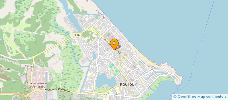 localisation de l'entreprise MONSIEUR LUC ROUESNE à KOUROU