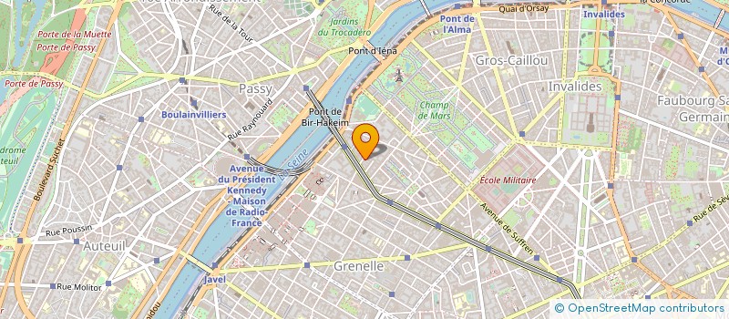 localisation de l'entreprise MONSIEUR LUC ROUSSELLE  PARIS