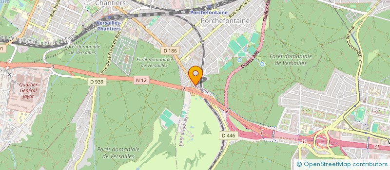 localisation de l'entreprise MONSIEUR LUC ROUX à VERSAILLES