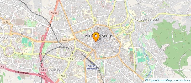 localisation de l'entreprise MONSIEUR LUC SAGUEZ à AIX-EN-PROVENCE