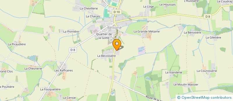 localisation de l'entreprise MONSIEUR LUC SALLIOT à LOIREAUXENCE