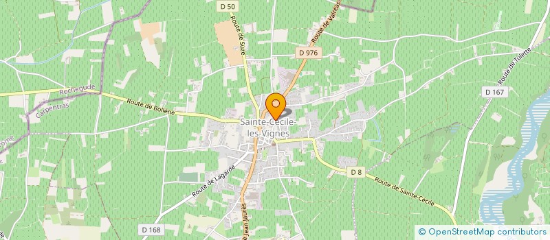 localisation de l'entreprise MONSIEUR LUC SAMUC  SAINTE-CECILE-LES-VIGNES