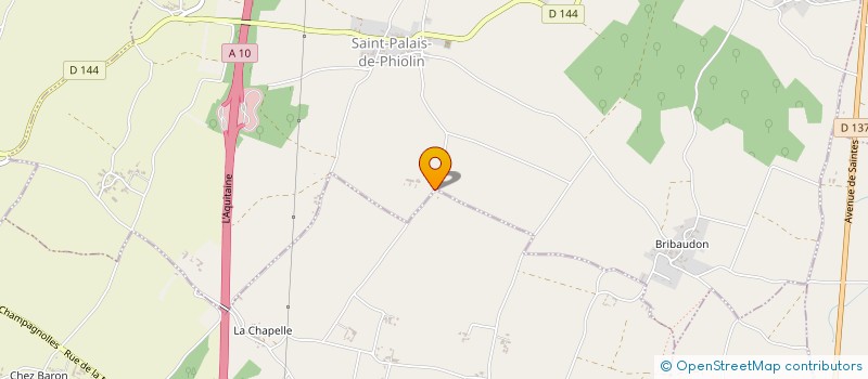 localisation de l'entreprise MONSIEUR LUC SANDEAU  BOIS