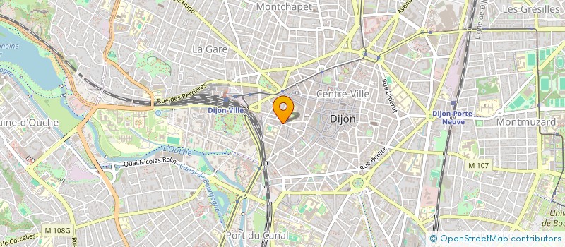 localisation de l'entreprise MONSIEUR LUC SARTON DU JONCHAY à DIJON