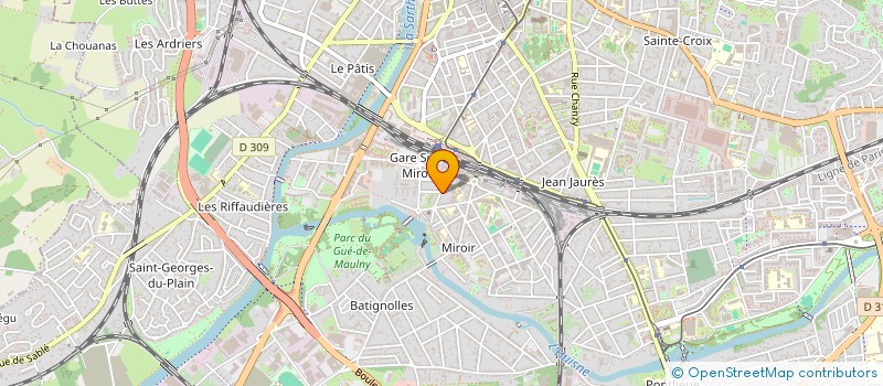 localisation de l'entreprise MONSIEUR LUC SAUSSEREAU à LE MANS