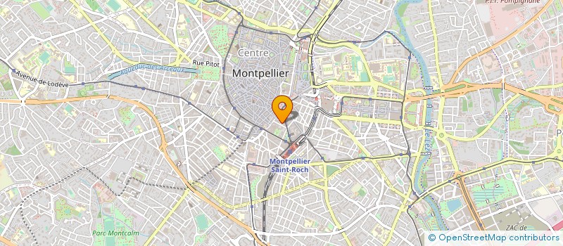 localisation de l'entreprise MONSIEUR LUC SAUVAIRE à MONTPELLIER