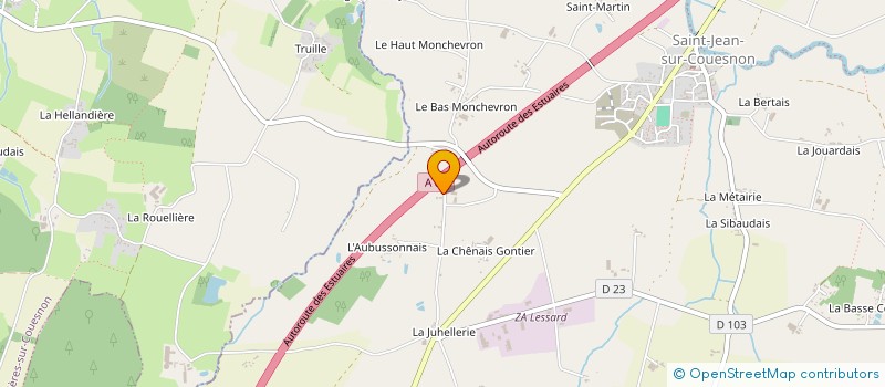 localisation de l'entreprise MONSIEUR LUC SEMERY  RIVES-DU-COUESNON