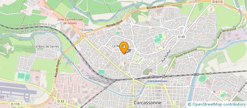 localisation de l'entreprise MONSIEUR LUC SIGOT à CARCASSONNE