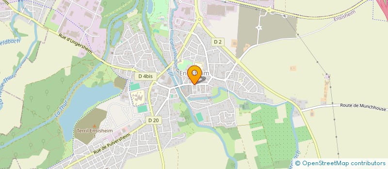 localisation de l'entreprise MONSIEUR LUC SIMON à UNGERSHEIM