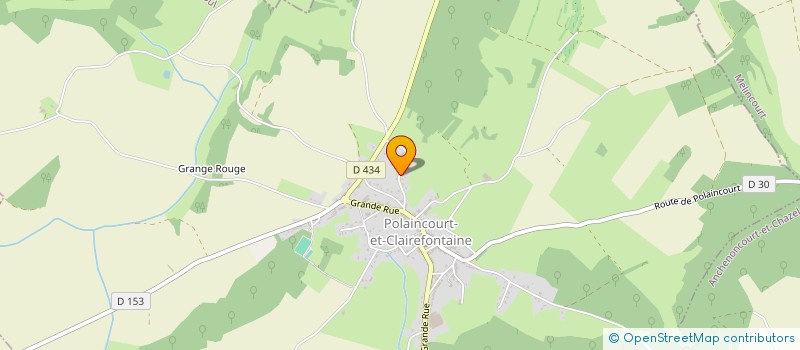 localisation de l'entreprise MONSIEUR LUC SIMONEL  POLAINCOURT-ET-CLAIREFONTAINE