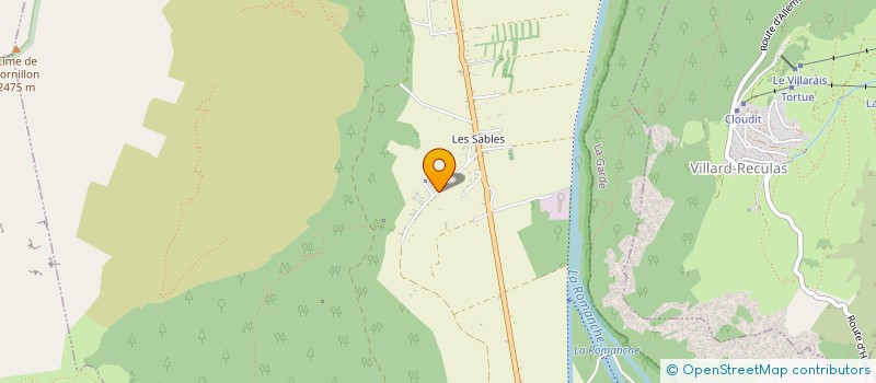 localisation de l'entreprise MONSIEUR LUC SMITH  LE BOURG-D'OISANS