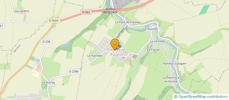 localisation de l'entreprise MONSIEUR LUC SOYER  FRESNEY-LE-PUCEUX