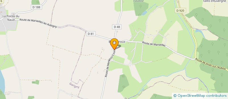 localisation de l'entreprise MONSIEUR LUC STEENLAND  PRECY