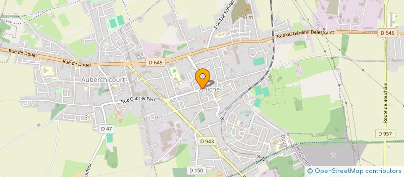 localisation de l'entreprise MONSIEUR LUC STEURBAUT  ANICHE