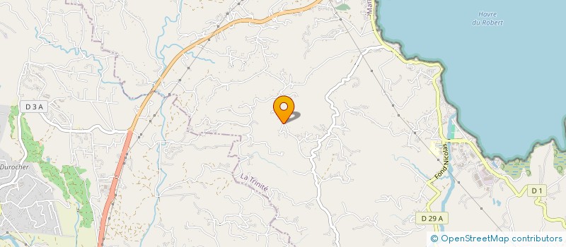 localisation de l'entreprise MONSIEUR LUC SYMPHON à LE ROBERT