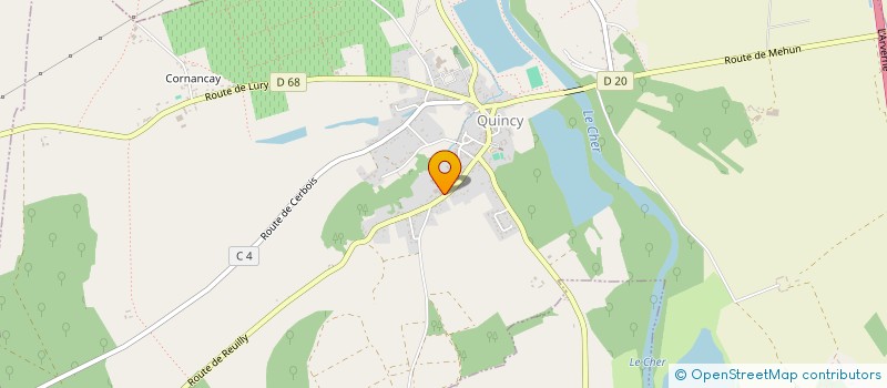 localisation de l'entreprise MONSIEUR LUC TABORDET  QUINCY