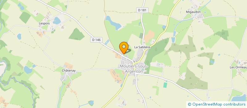 localisation de l'entreprise MONSIEUR LUC TATIN  VOULMENTIN