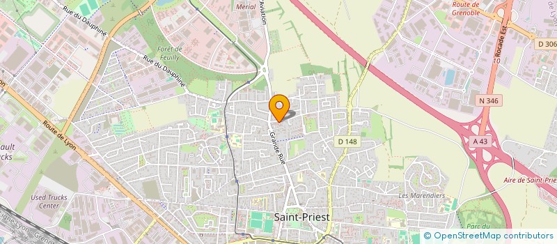 localisation de l'entreprise MONSIEUR LUC TAUPENAS  SAINT-PRIEST