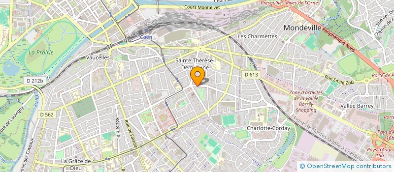 localisation de l'entreprise MONSIEUR LUC TEYTON à CAEN