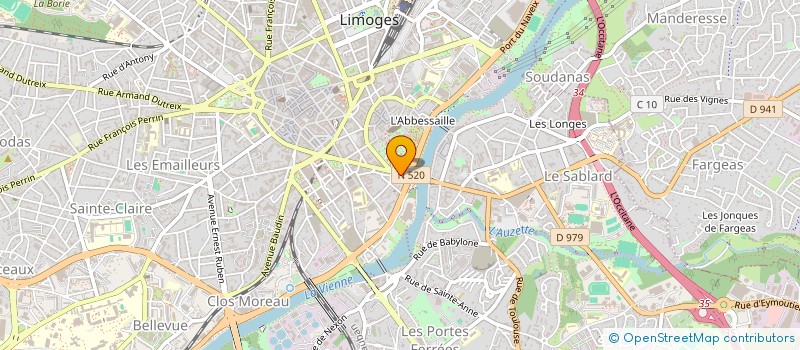 localisation de l'entreprise MONSIEUR LUC TIGNOL à LIMOGES
