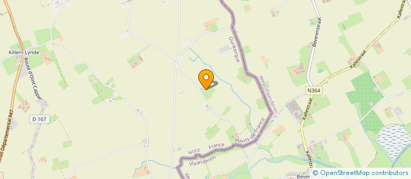 localisation de l'entreprise MONSIEUR LUC TOP  HONDSCHOOTE