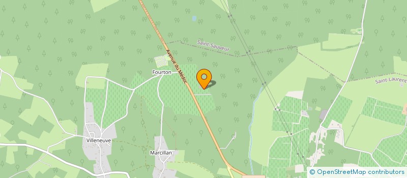 localisation de l'entreprise MONSIEUR LUC TOUCHAIS  SAINT-LAURENT-MEDOC