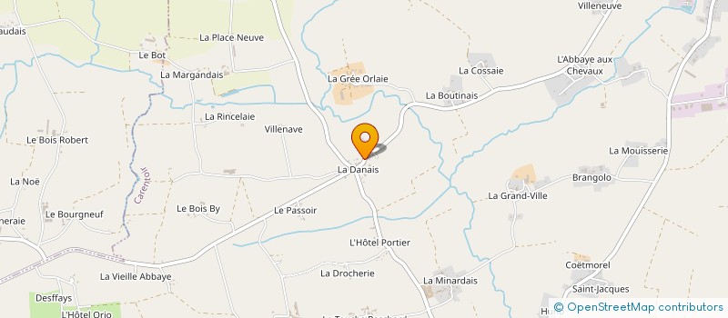 localisation de l'entreprise MONSIEUR LUC TROCHET à CARENTOIR