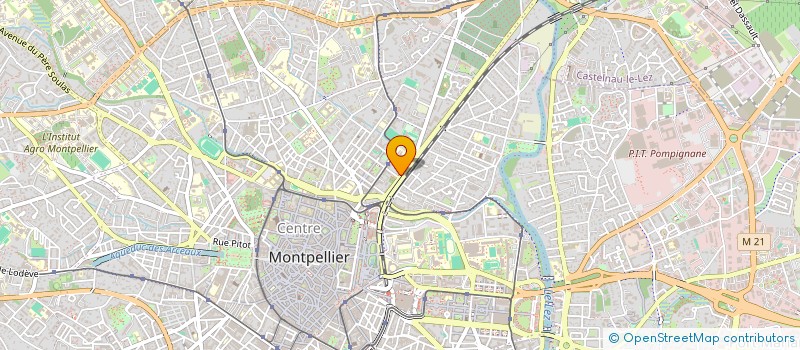 localisation de l'entreprise MONSIEUR LUC VALENTIN à MONTPELLIER