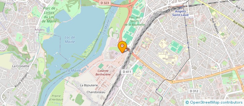 localisation de l'entreprise MONSIEUR LUC VALLEE à ANGERS