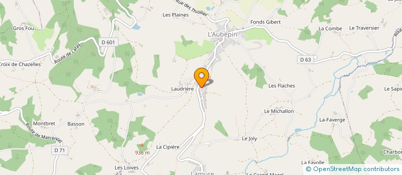 localisation de l'entreprise MONSIEUR LUC VALLON à LARAJASSE